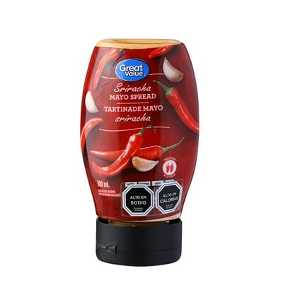 Mayonesa Sriracha Squeeze 300 G Great Value