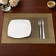 thumbnail image 1 of Pack 2 Individuales de mesa Nautica Home 45x30cm dorado, 1 of 5