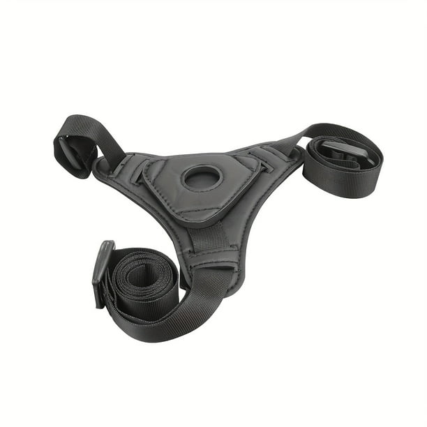 1pc BDSM Dildo Strap On Pants Multi-purpose Fun Leather Pants, Lesbian Dildos Wearing Leather Pants, Male Penis Restraints, Adult Pleasure, Adult Women Toys, Adult Sex Toys (Dildo Not Included)