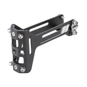 Magideal - Portabidón Multifunción Para Bicicleta Adaptador De Montaje En Sillín Adaptador De Bastidor De Asiento Resistente Al Desgaste Fácil De Instalar Ligero Negro