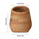 thumbnail image 1 of Handwoven Rattan Pen Holder and Makeup Brush Cup - Adorable and Sturdy Stationery Storage Box for Home, School, and Office, 1 of 5