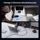 thumbnail image 3 of Cable USB-C UGREEN 140 W 2 en 1 de carga rápida de 200 cm, 3 of 9