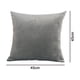 thumbnail image 5 of Paquete de 2 fundas de cojín cuadradas decorativas de terciopelo suave, para decoración del hogar, para sofá, cama o silla., 5 of 8