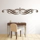 thumbnail image 2 of Decomural Swirl Bow Decorative Headboard WS-15388, 2 of 2