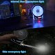thumbnail image 5 of Mini ventilador de escritorio efluky de 3 velocidades con luz LED blanca, 5 of 7