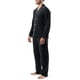 thumbnail image 5 of Conjunto de pijama IZOD de punto de gamuza para hombre, color negro, talla XL, 5 of 5
