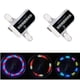 thumbnail image 1 of 2 Piezas De Neumáticos Recargables Led Luces De La Rueda De La Bicicleta Luces Impermeables De La Bicicleta 30 Patrones De Luces De Neumáticos De Ciclismo Para Niños Adultos Paseo Nocturno, 1 of 3