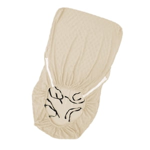 Bothyi - Funda Para Sillón De Madera, Funda Elástica Para Silla, Accesorio Elegante, Decoración Beige