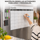 thumbnail image 2 of Pizarra Calendario Mensual Magnética Para Refrigerador con Plumones y borrador, 2 of 6