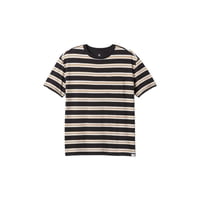 Camiseta Gap Para Niños Con Bolsillo Redondo Y Rayas Negras, Talla M
