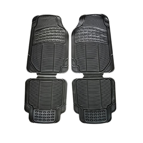 Alfombra Piso De Goma Para Auto Universal 4 Piezas Xroad