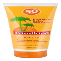 Protector Solar Spf 50 200 Ml Familand
