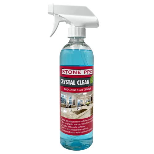 Spray Cleaner StonePro Crystal Clean, pH neutro, 473 ml