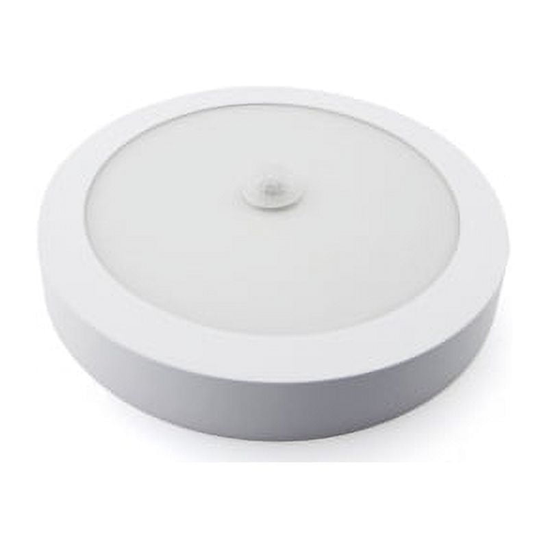 Hb Led - Panel Redondo Led Sobrepuesto Con Sensor Blanco 18w Neutro