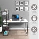 thumbnail image 2 of Escritorio Estilo Industrial Top Living Estantería Lateral Desk 4, 2 of 10