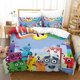 thumbnail image 1 of Cartoon Number-Blocks Bedding Set Duvet Cover Bed Set Quilt Cover Pillowcase Comfortable king Queen Size Boys Adult, 1 of 1
