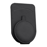 Magideal - Clip De Soporte Automático Para Gafas, Colgador De Gafas De Terre, Almacenamiento De Tarjetas Para Parasol De Coche, Accesorio, Accesorios Ligeros, Piez Negro