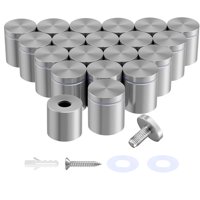 Tornillos Standoff Ioq De Acero Inoxidable, 1 Cm De Diámetro X 2,5 Cm De Largo, Paquete De 20