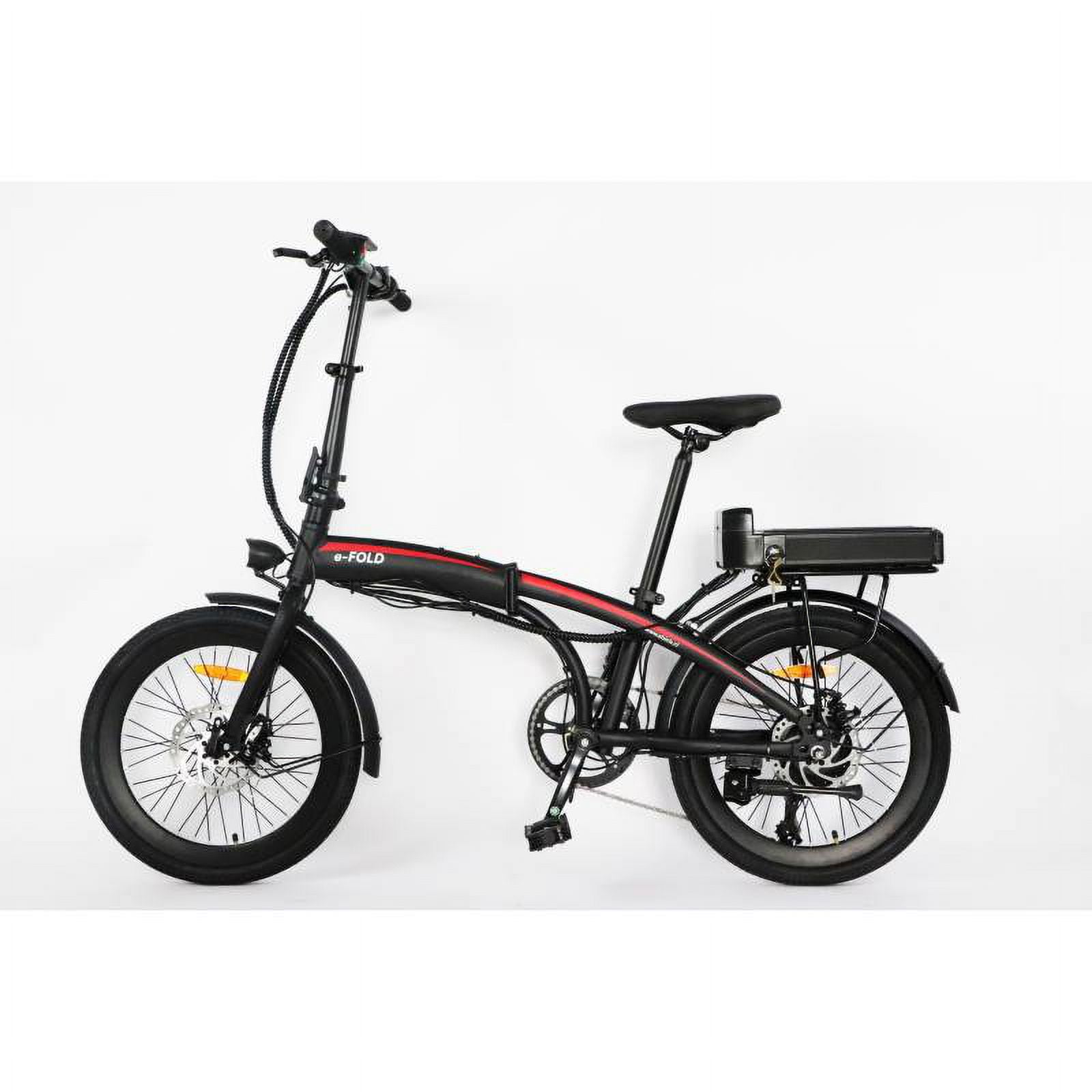 Bicicleta Eléctrica Plegable Ebicis Efold Black