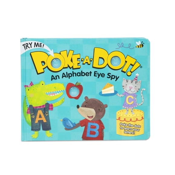 Libro infantil Melissa y Doug Poke-a-dot: An Alphabet Eye Spy
