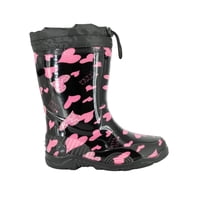 Bota De Agua Con Polar Cora Negro Bamboo