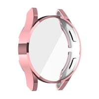 Genérico - Protector Carcasa Glass Para Galaxy Watch 4 44Mm Pink Rose