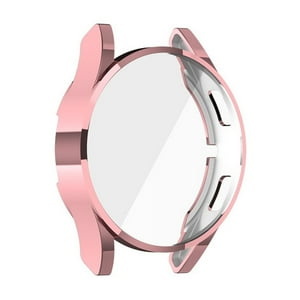 Genérico - Protector Carcasa Glass Para Galaxy Watch 5 40Mm Pink Rose
