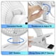 thumbnail image 5 of Ventilador de escritorio Comfort Zone CZ6XMWT, portátil, 15 cm, 2 velocidades, blanco, 5 of 9