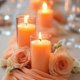 thumbnail image 2 of 8PCS*5*20CM Velas ambientales aroma jazmín Blanco puro perfecta para bodas veladas fiestas hogar, 2 of 5