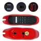 thumbnail image 4 of Teléfono TelPal rojo con forma de labios, teléfono fijo con cable y diseño novedoso, 4 of 6