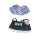 thumbnail image 1 of Ropa De Peluche Para Muñecas De 17 Cm, Accesorios Para Fotos Suaves, Elegantes Accesorios Para Muñecas De Peluche, Linda Falda Vaquera, 1 of 3