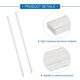 thumbnail image 4 of Uxcell 4 Pcs Barra Plana de Aluminio Cuadrada, 1/16" (3mm) de Espesor x 5/16" (8mm) de Ancho x 12" (305mm) de Largo Placa Plana de Aluminio 6061, 4 of 6