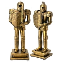 Vgo - Adorno De Armadura Antigua Dorada