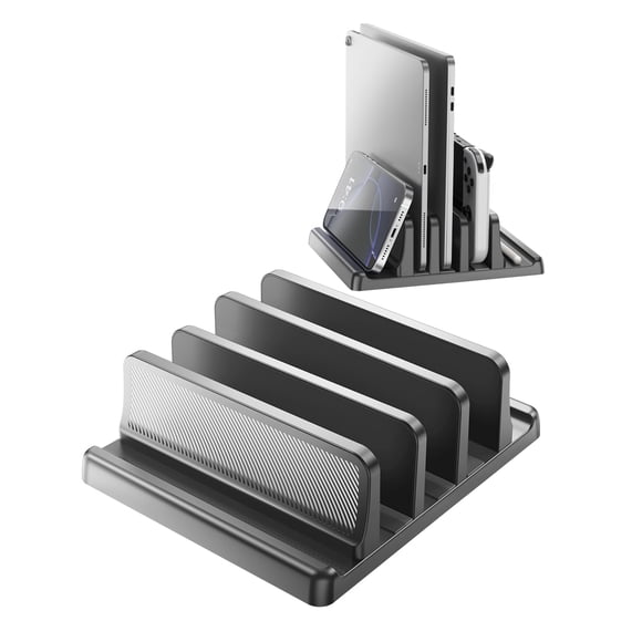 Soporte vertical organizador ajustable 5 en 1 para laptop EAXBUX