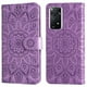 thumbnail image 5 of Funda tipo cartera FOXDOCK para Xiaomi Redmi Note 11 Pro Plus 5G , diseño girasol en relieve, cuero PU, cierre magnético, soporte y tarjetero, 5 of 5