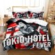 thumbnail image 1 of Tokio Hotel Kaulitz Band Bedding Set Boys Girls Duvet Cover Pillowcase Bed boys Adult, 1 of 5