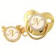 thumbnail image 1 of High-grade Pacifier 26 Letters Baby Pacifier With Chain Clip, 1 of 3