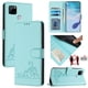 thumbnail image 1 of Funda tipo cartera FOXDOCK para REALME C25/C25S con soporte, ranuras, RFID, diseño de gato, 1 of 5