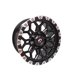 thumbnail image 1 of Juego de Llantas 16x8 6x139.7 Et0 matt black machine lip HX015, 1 of 1