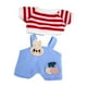 thumbnail image 2 of 2x Mini Ropa Para Muñecas De 6 Pulgadas Ropa Para Muñecas De Niña Para Niños Regalo Para Niñas Pequeñas Azul, 2 of 3