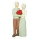 thumbnail image 3 of Boda De Estatua De Pareja Amorosa, Regalo De San Valentín Para La Sala De Estar De La Sala De Estar Old Standing Pare, 3 of 5