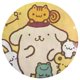 thumbnail image 3 of Pompompurin Alfombra Redonda de Felpa Coral, Antideslizante, No Desprende Pelusas, Lavable y Duradera para Salón, Dormitorio y Habitación de Niños 60cm, 3 of 6