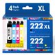 thumbnail image 1 of Cartuchos de tinta Toner Bank 222XL 4 unidades KCMY para Epson XP-5200, 1 of 7