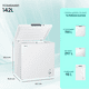 thumbnail image 5 of Freezer Hisense Horizontal / Fc184D4Aw1 142 Litros, 5 of 7