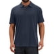 thumbnail image 1 of INSPIRE CHIC Camisa Polo de Negocios para Hombre con Textura Jacquard de Manga Corta y Cuello Abotonado L Azul Oscuro, 1 of 6