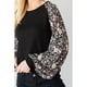 thumbnail image 4 of Top De Manga Larga Con Estampado Floral Y Bujas L, 4 of 6