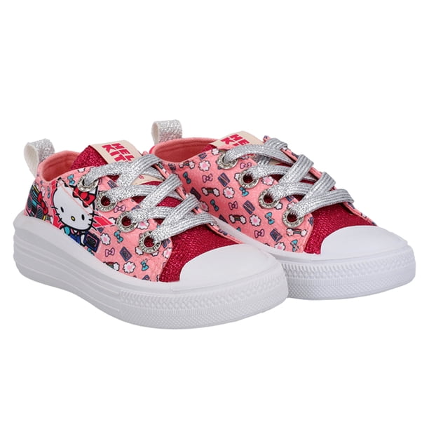 ZAPATILLA HELLO KITTY LONA CON PLATAFORMA