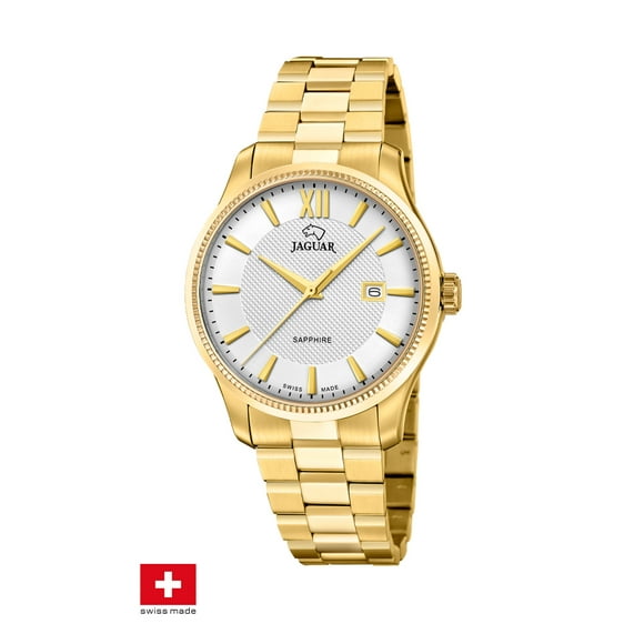 Reloj J1044/1 Jaguar Swiss Plateado Hombre Acamar (Ay-Kuh-Mar)