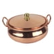 thumbnail image 3 of Olla de Cobre, Utensilios de Cocina de Cobre con Tapa, Cacerola Binaural, Olla para Shabu Shabu, Apta para Estufas de Inducción, para Uso Doméstico Y 18 cm, 3 of 5