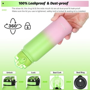 Botella De Agua Aislada Oldley 590Ml Niños